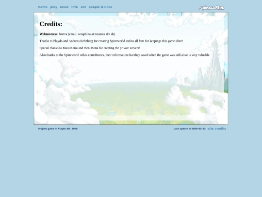 credits screenshot