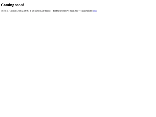info screenshot