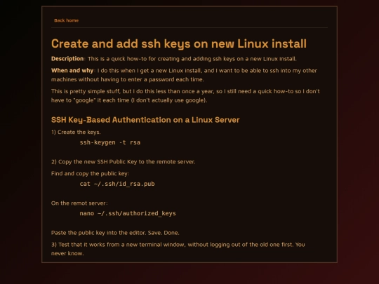 howtos/ssh-key-authentication-linux screenshot