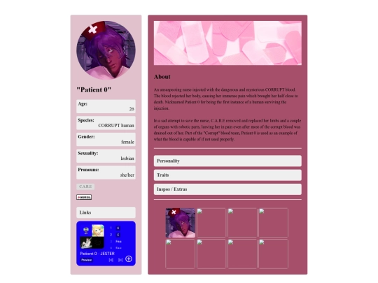 patient0 screenshot