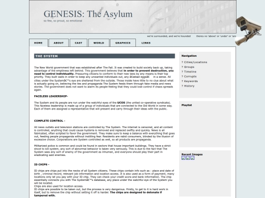 system screenshot