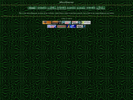 miscellaneous screenshot