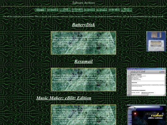 softwarearchives screenshot