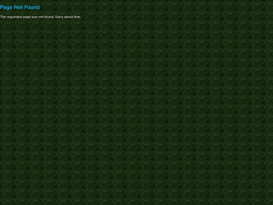 not_found screenshot