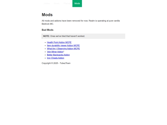 mods screenshot