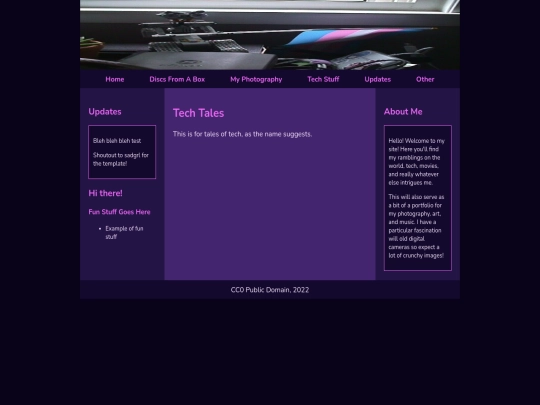 tech screenshot
