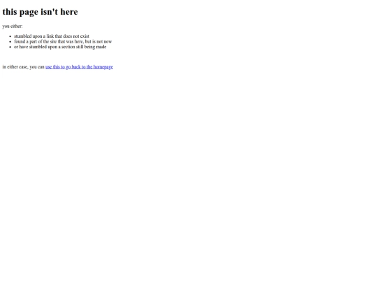 not_found screenshot