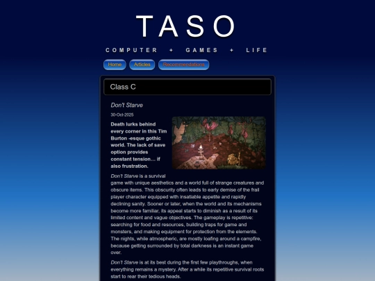 recommendations/class-c screenshot
