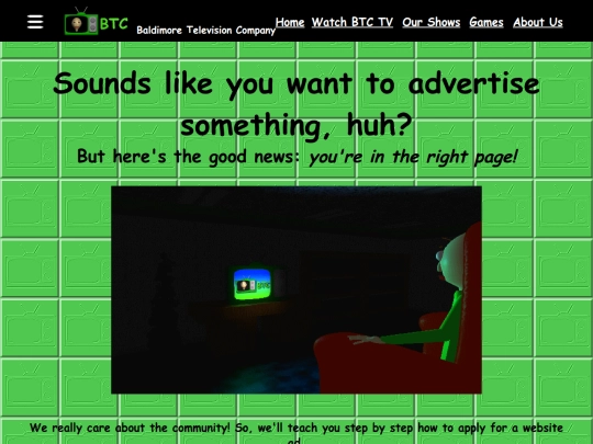 advertising screenshot