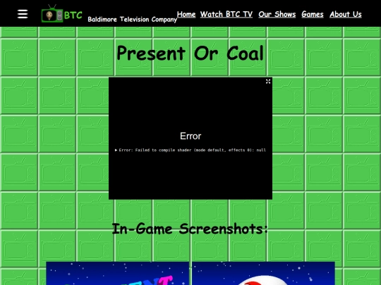 present-or-coal screenshot