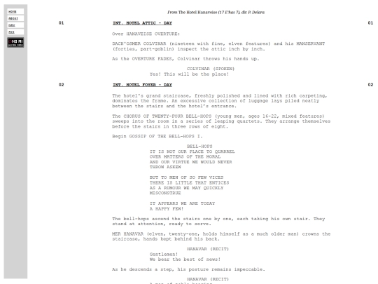 screenings/hanaveise screenshot