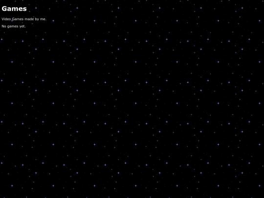 games screenshot