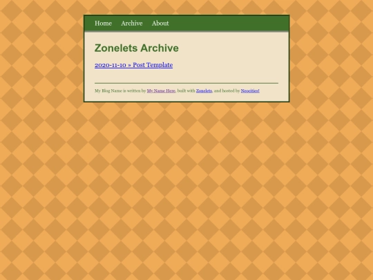 archive screenshot