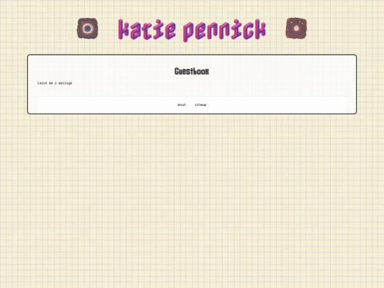 guestbook screenshot