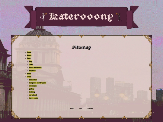 sitemap screenshot