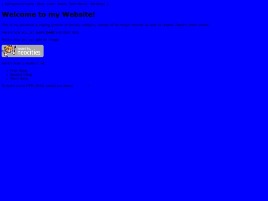 index screenshot