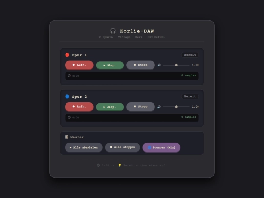 korlie_daw2 screenshot