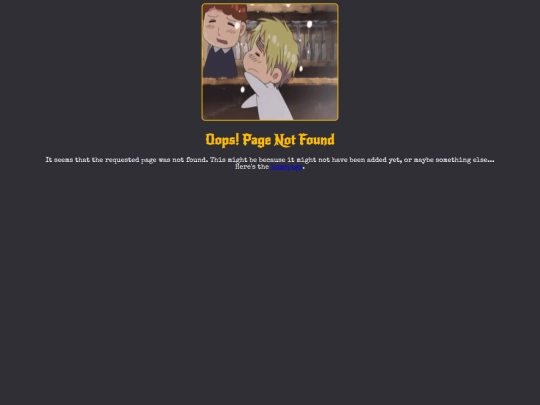 not_found screenshot