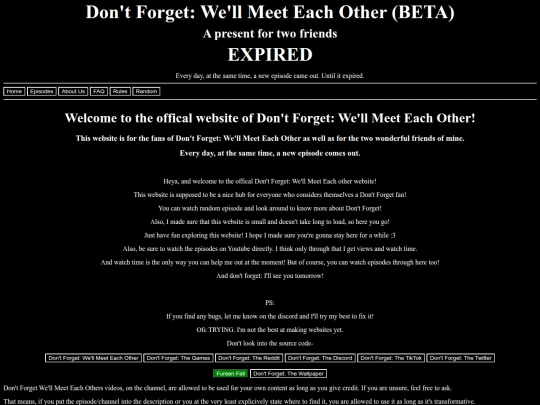DFWMEO screenshot