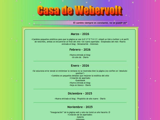novedades screenshot