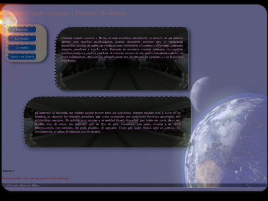 Bestiario screenshot