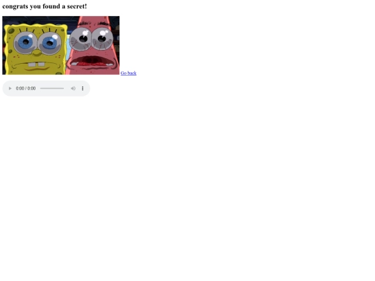 HiddenPage screenshot