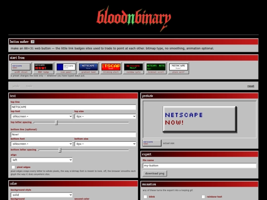 tools/button-maker screenshot
