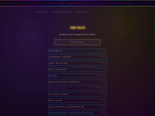 dossier screenshot