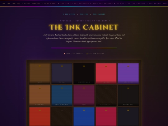 ink-cabinet screenshot