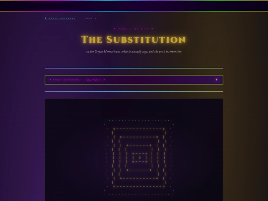 transmissions/hermetica screenshot