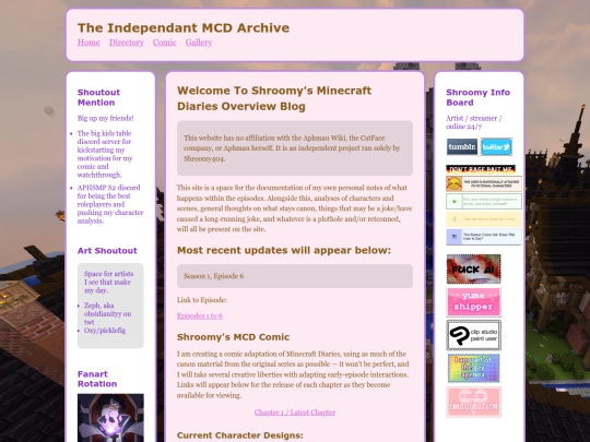 index screenshot