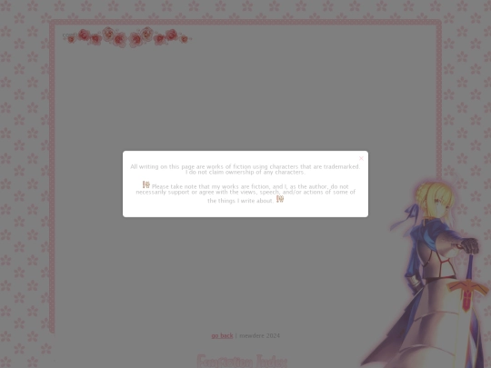 fanfiction screenshot