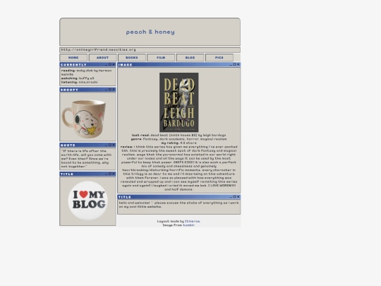 blog screenshot