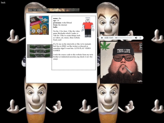 aboutme screenshot