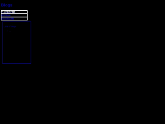 BlogList screenshot