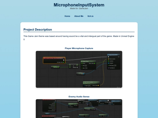 MicrophoneInputSystem screenshot