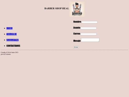 Barber/contactanos screenshot