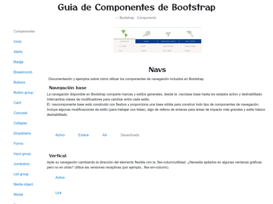 componentes/Navs screenshot