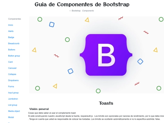 componentes/Toasts screenshot