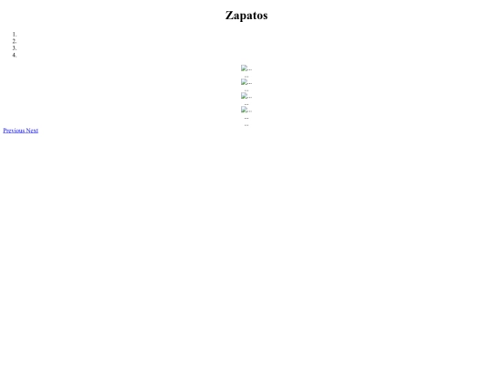 Protecto final/zapatos screenshot