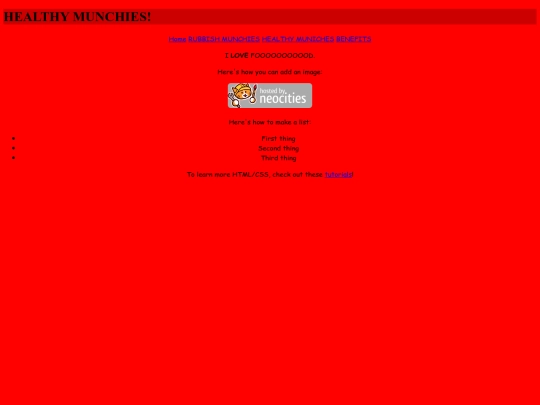 healthymunchies screenshot