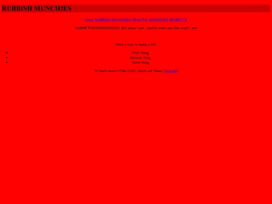 rubbishmunchies screenshot
