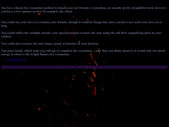 cremation screenshot
