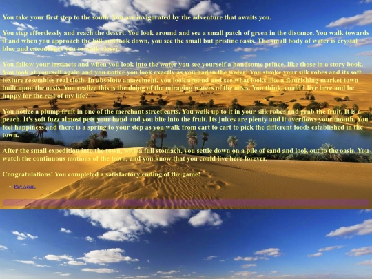 legend-desert screenshot