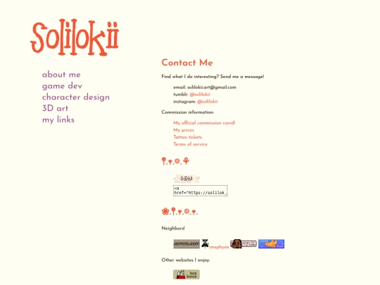 contact screenshot