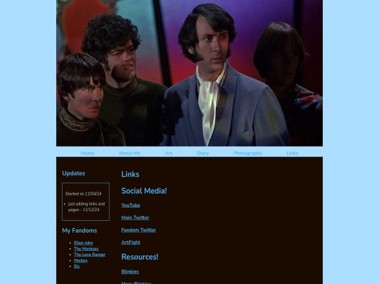 links screenshot