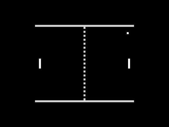 pong screenshot