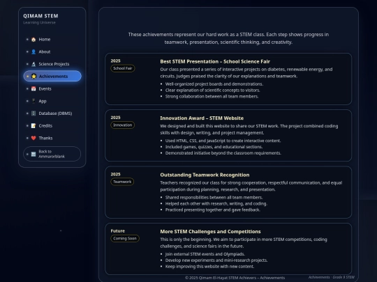 stem/achievements screenshot
