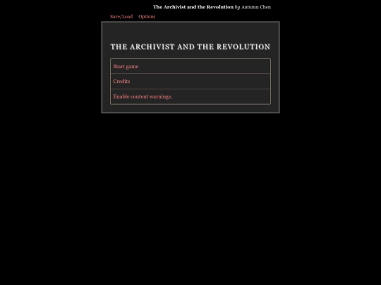 archivist screenshot