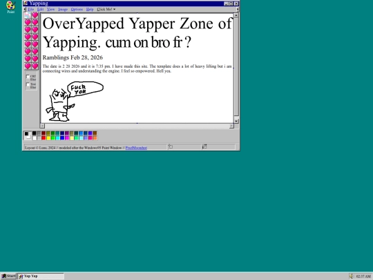 YAPPING screenshot
